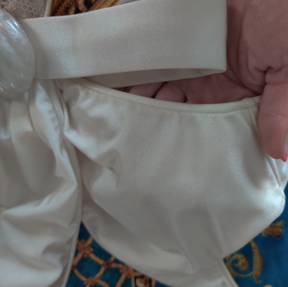 Patbo halter crochet dress size Small off white. - Picture 5 of 9